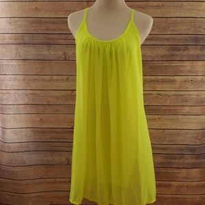 Neon Yellow Dress